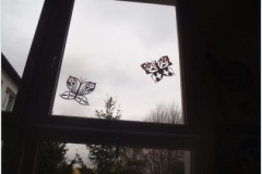 Motýli z papírové krajky